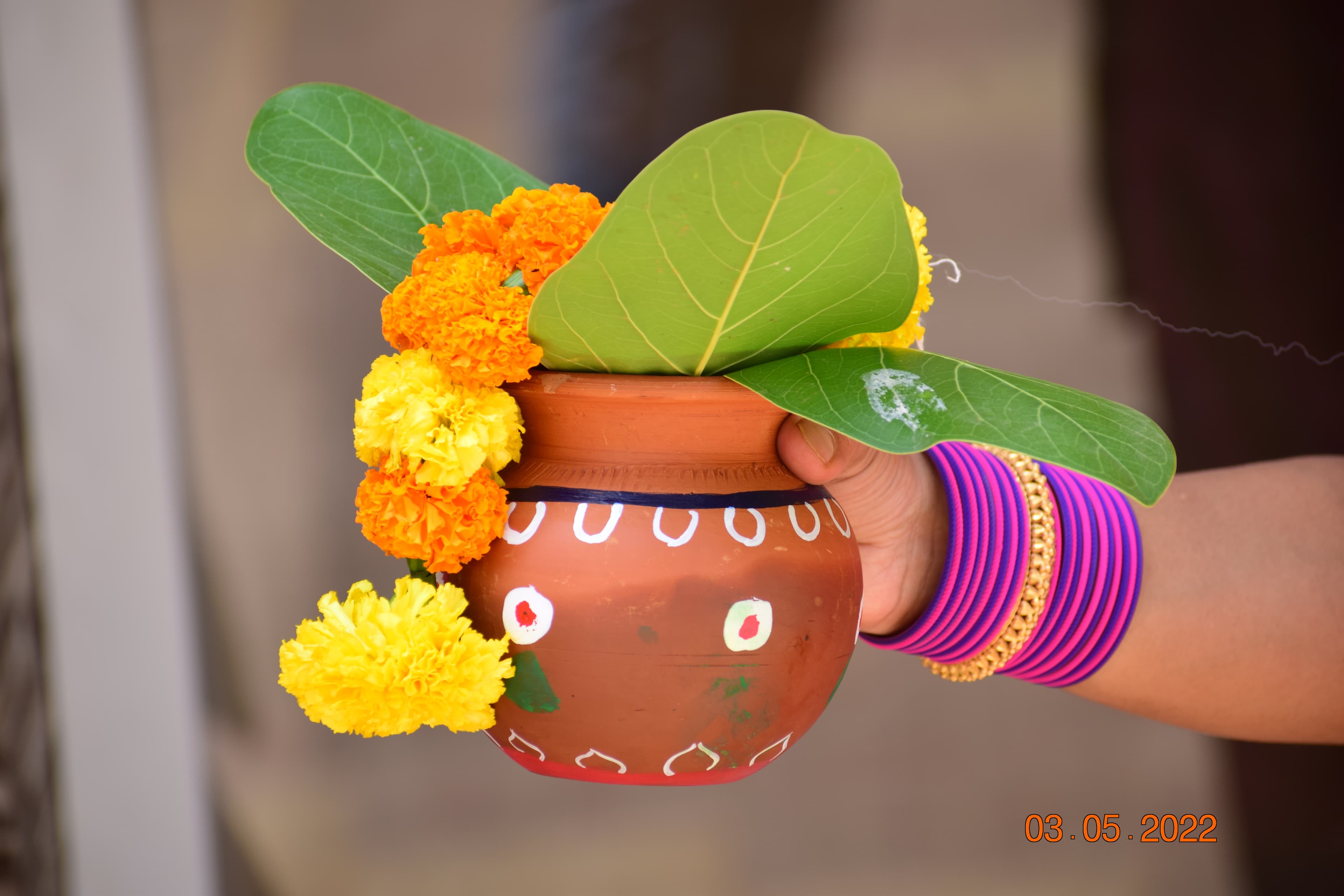 Ceremonial Kalash Detail